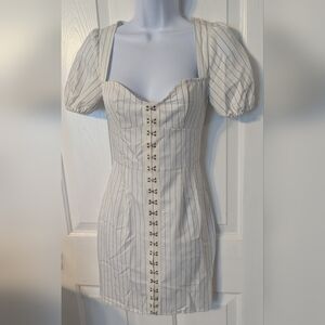 Pretty Little things pinstripe dress Sz: 0